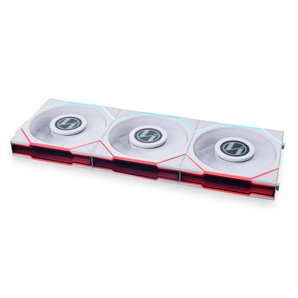 LIAN LI TL120 120mm ARGB With Controller White (1 Pack) (3 Fans In Total) - Anigma
